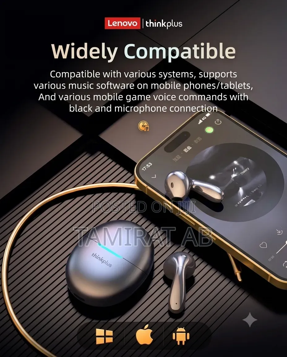 Lenovo Lp48 True Wireless Earbuds 