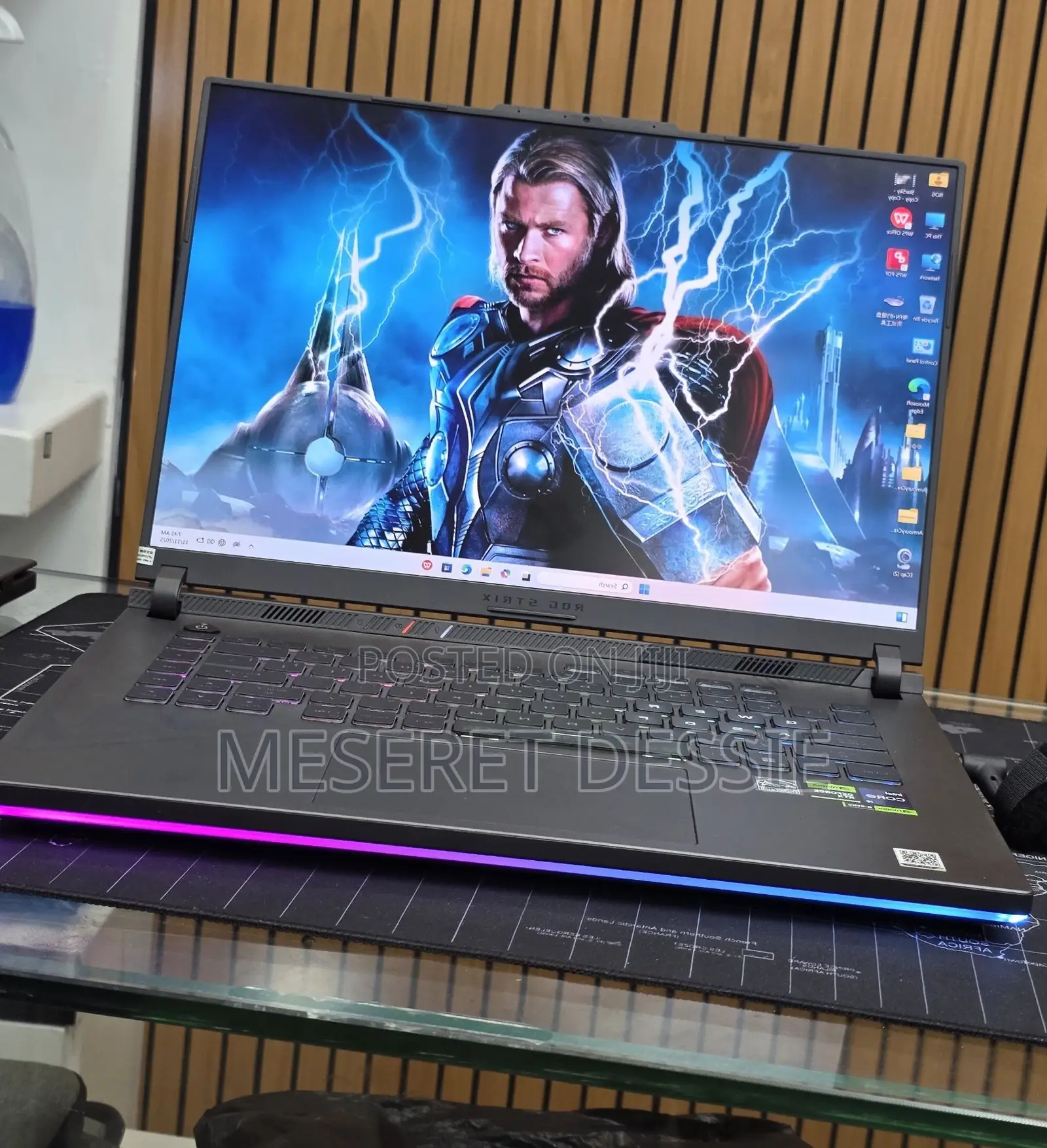 New Laptop Asus ROG Strix Hero Edition 16GB Intel Core i9 SSD 1T