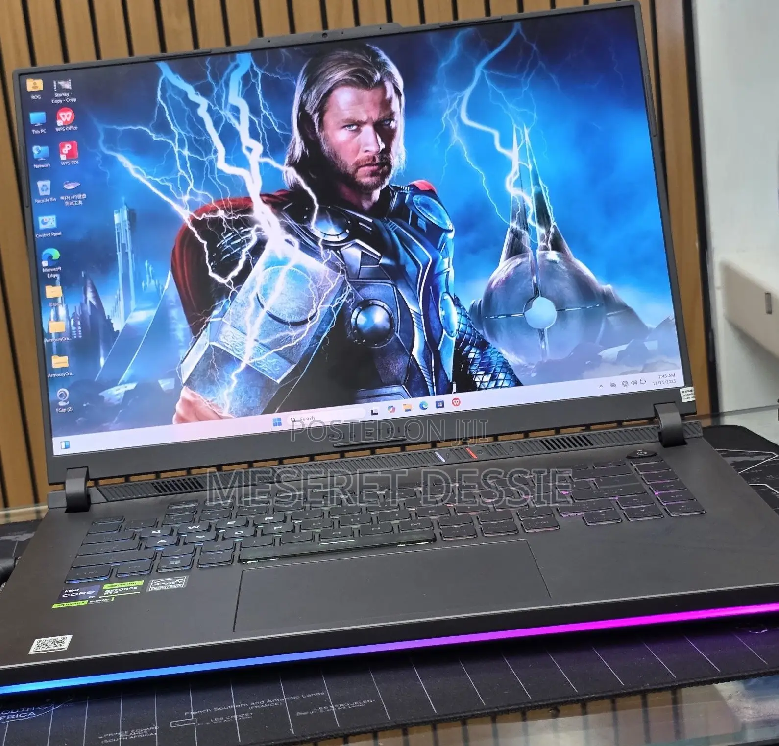 New Laptop Asus ROG Strix Hero Edition 16GB Intel Core i9 SSD 1T