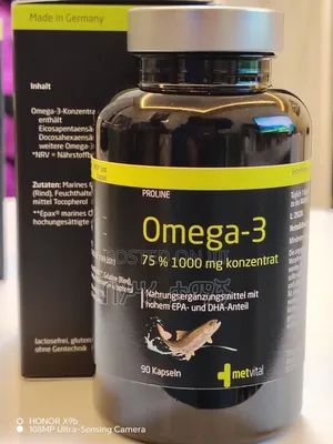  Metvital Omega-3 1000 Mg (75% Concentrate)