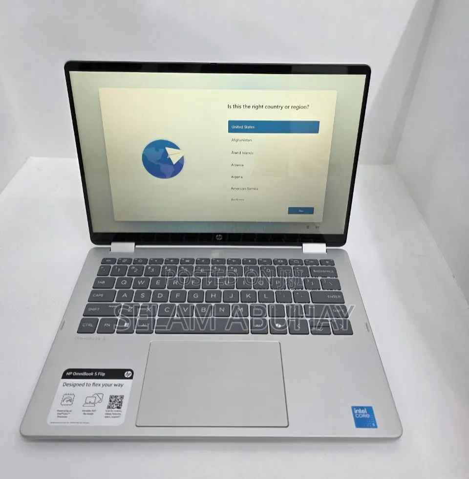 New Laptop HP OmniBook 5 Flip 14-fp0023dx 8GB Intel Core i5 SSD 512GB