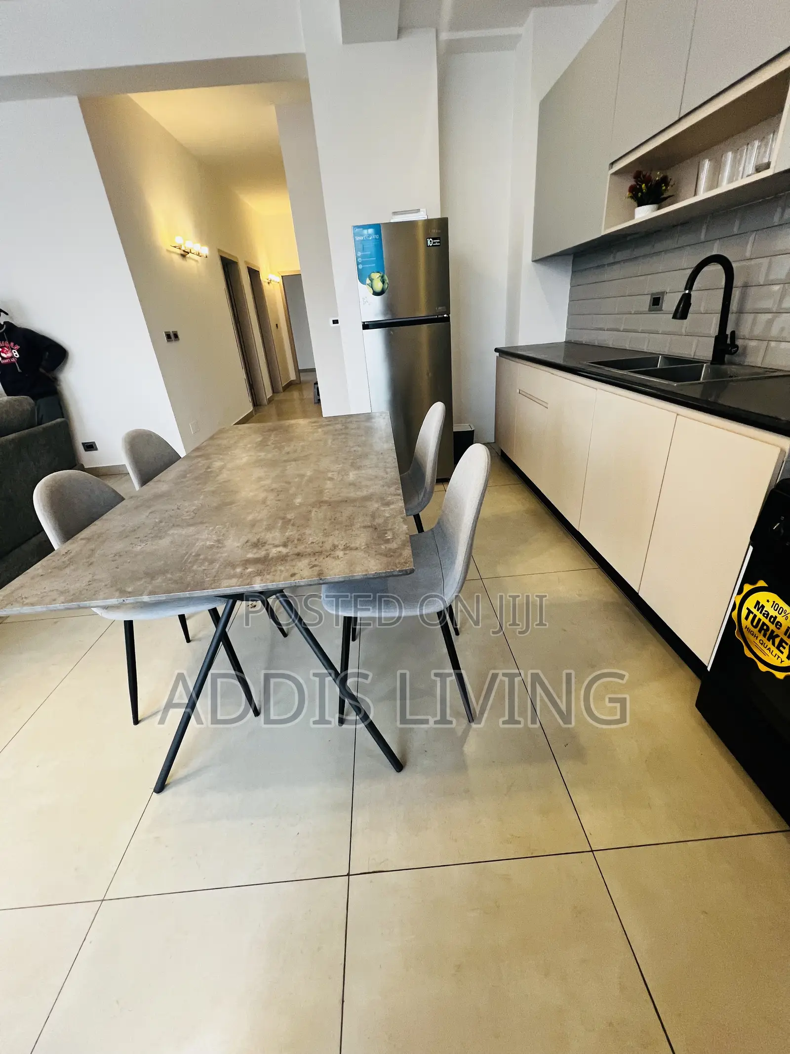 Furnished 3bdrm Apartment in Bole for rent