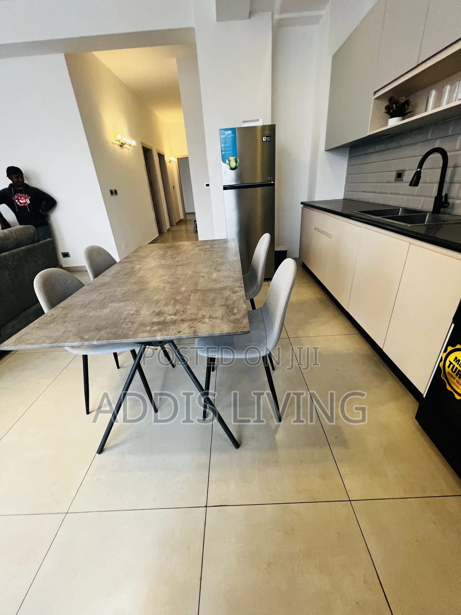 Furnished 3bdrm Apartment in Bole for rent