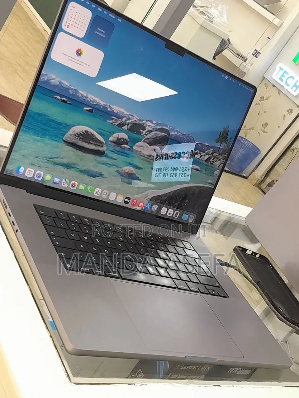 New Laptop Apple MacBook Pro 2021 M1 16GB Apple M1 SSD 512GB