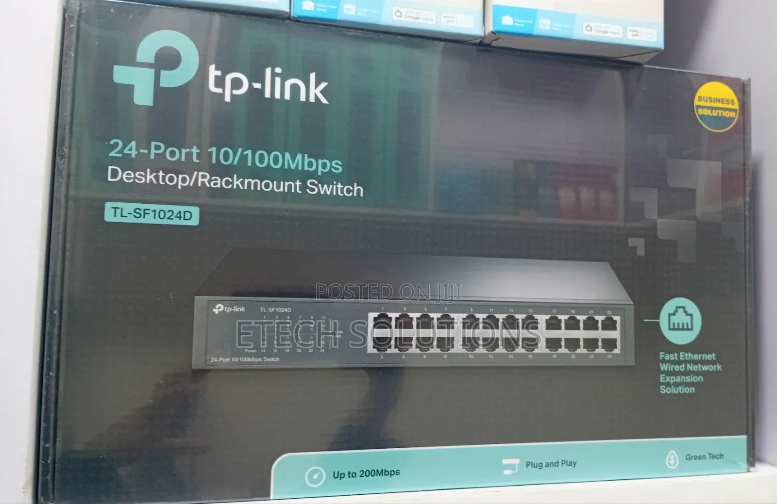 Tp Link 24 Port Network Switch 10 100 Tplink