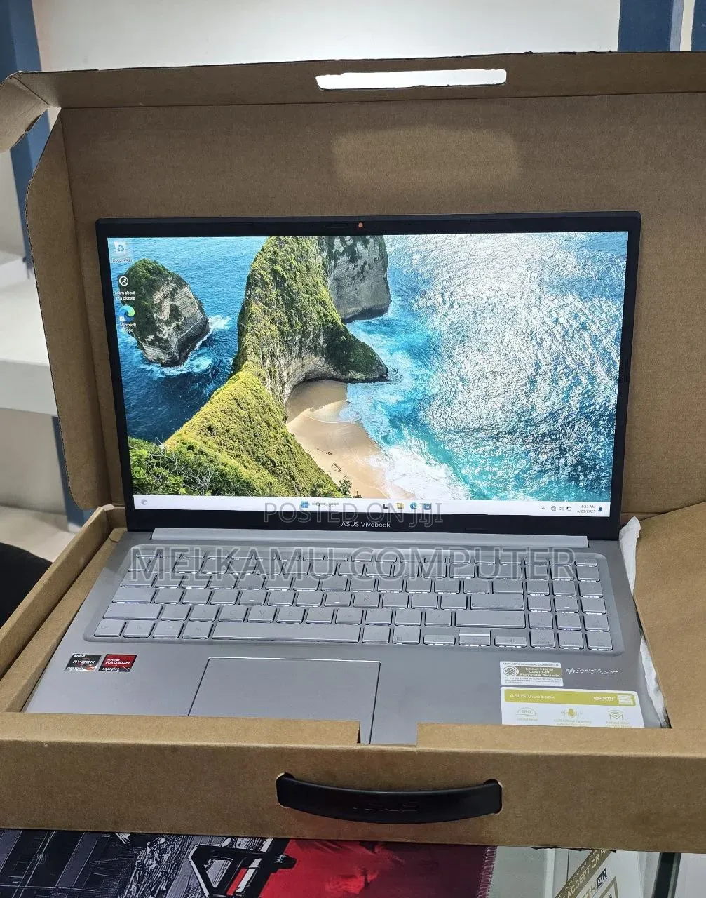 New Laptop Asus Vivobook 15 OLED 16GB Intel Core i7 SSD 512GB