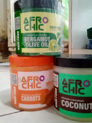 Afrochic: Carrot, Coconut and Olive Oilhair Food