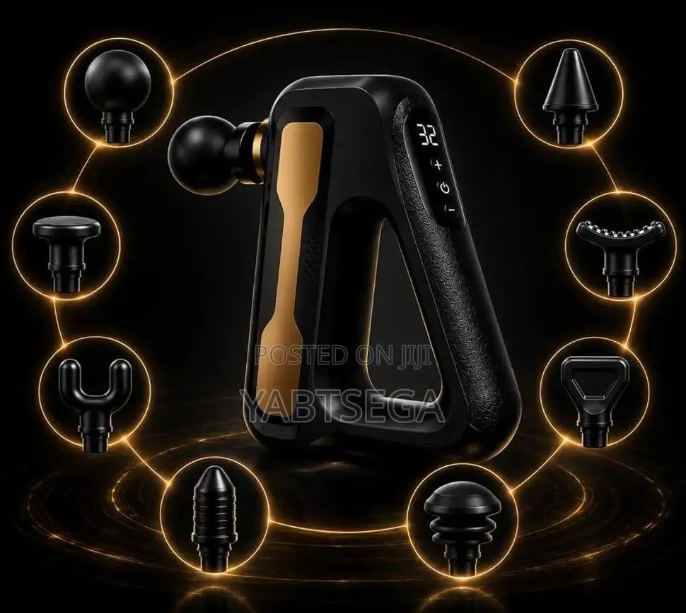 Massager With 8 Attachments