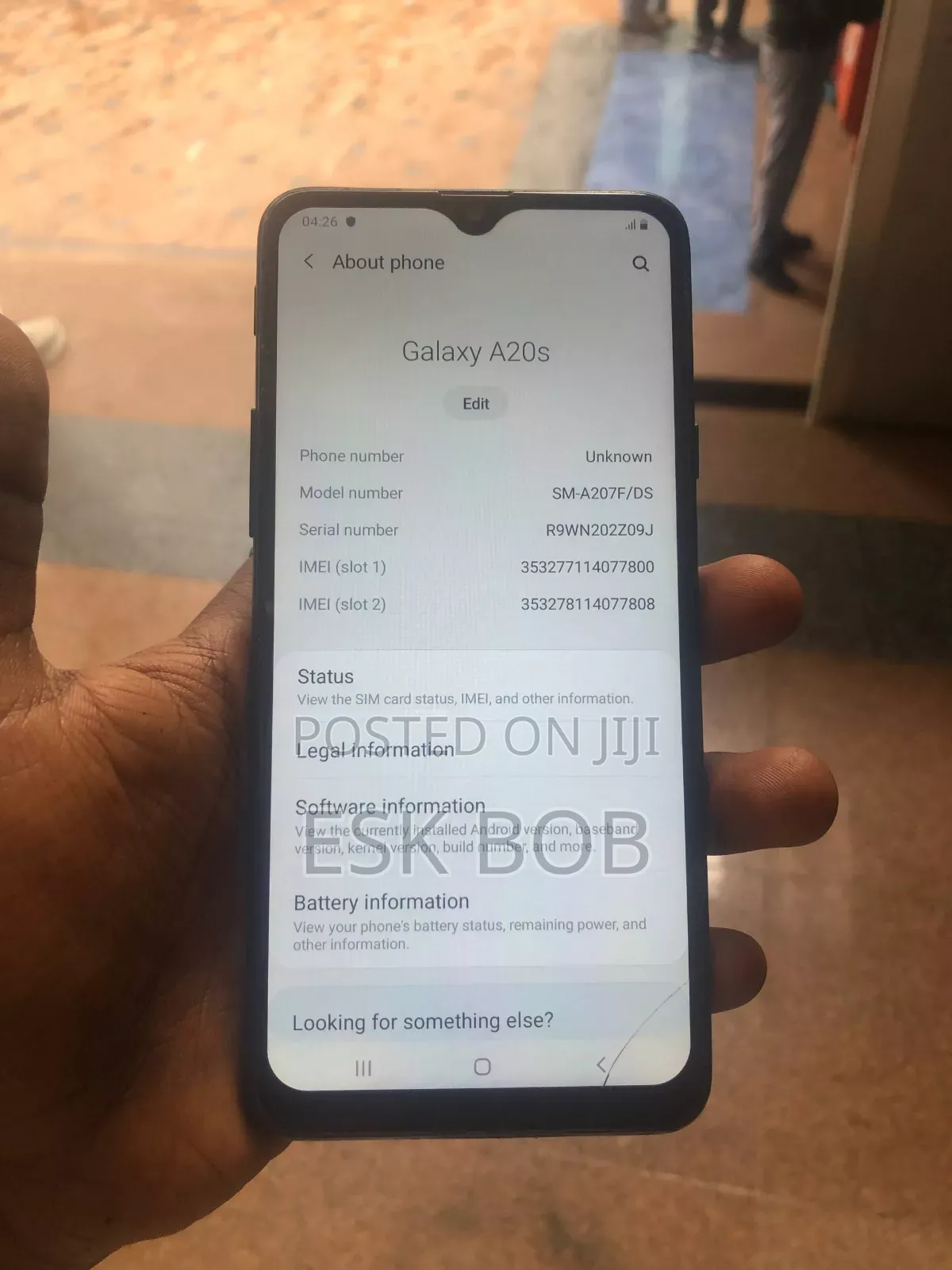 Samsung Galaxy A20s 32 GB Black