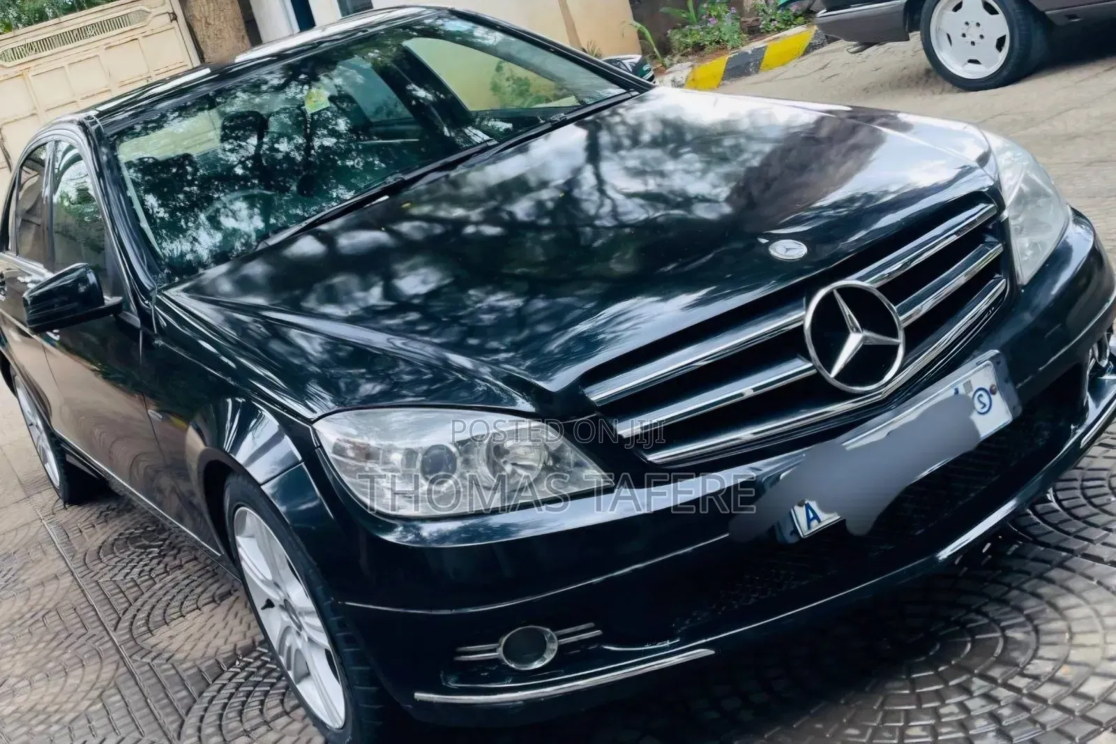 Mercedes-Benz C180 2008 Matt Black