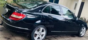 Mercedes-Benz C180 2008 Matt Black