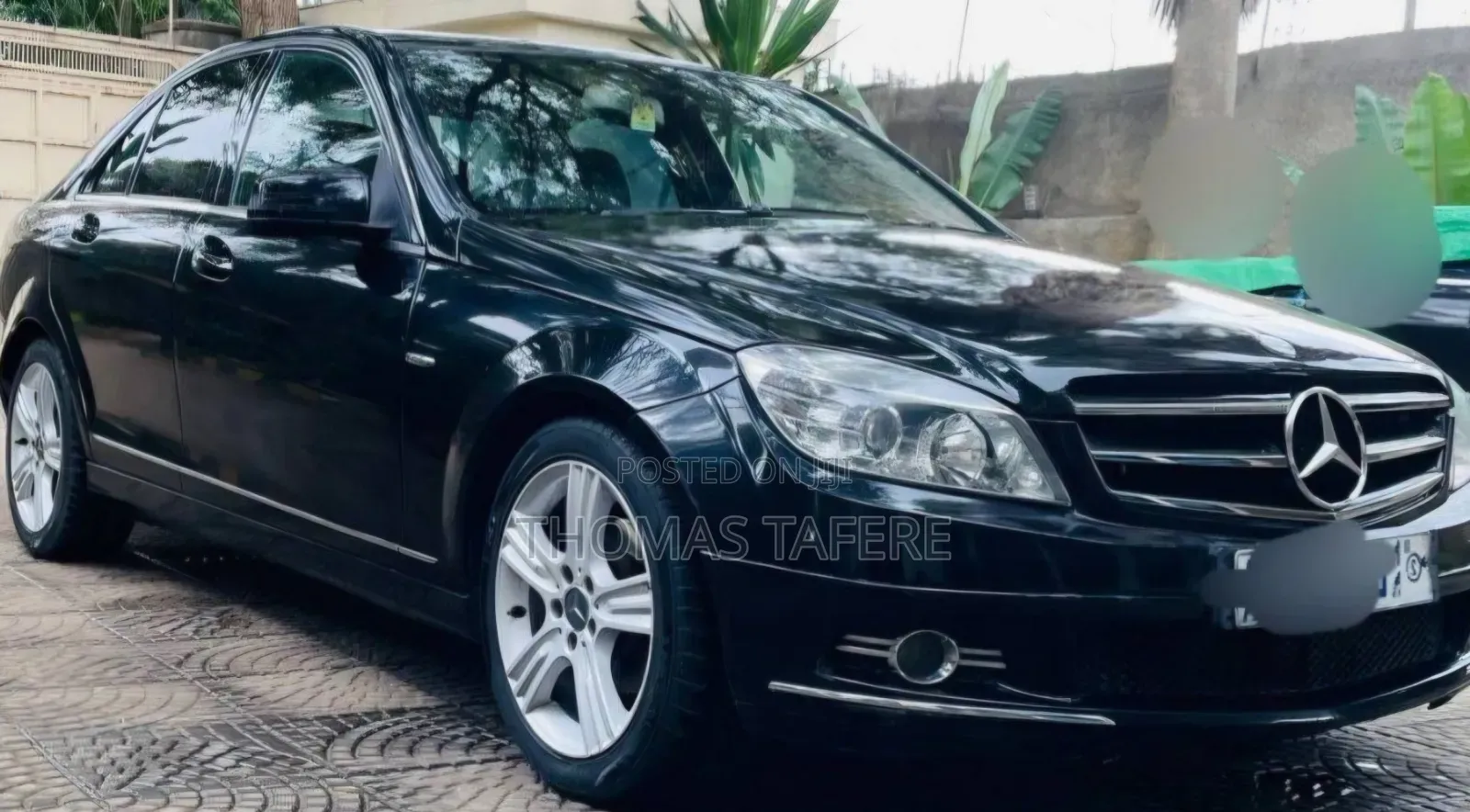Mercedes-Benz C180 2008 Matt Black
