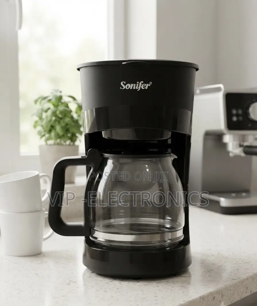 Sonifer Coffee Maker With Glass Carafe – Fast Brewing Coffee Machine