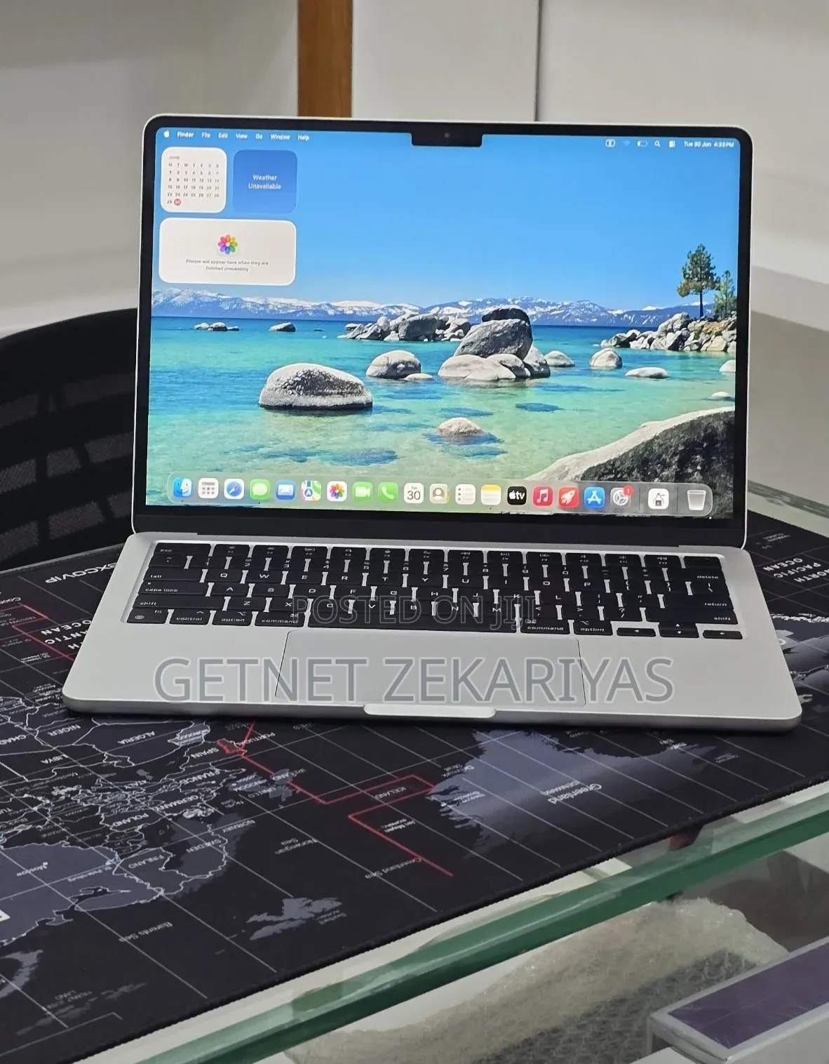 New Laptop Apple MacBook Air 2024 M3 16GB Apple M3 SSD 256GB