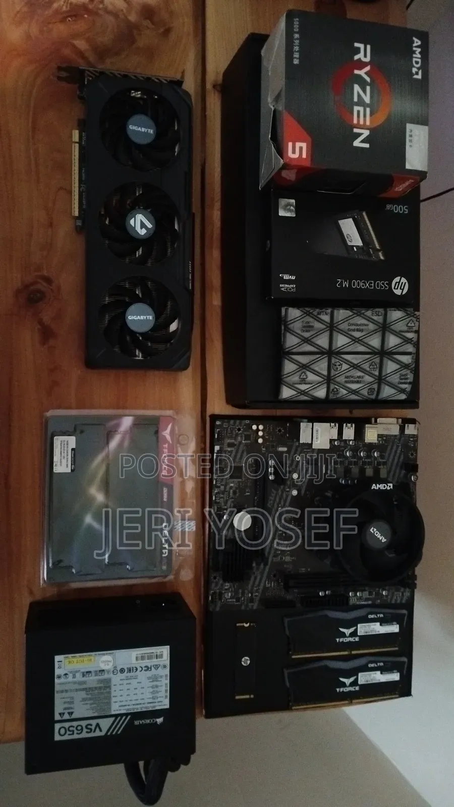New Desktop Computer MSI 16GB AMD Ryzen 5 SSD 500GB
