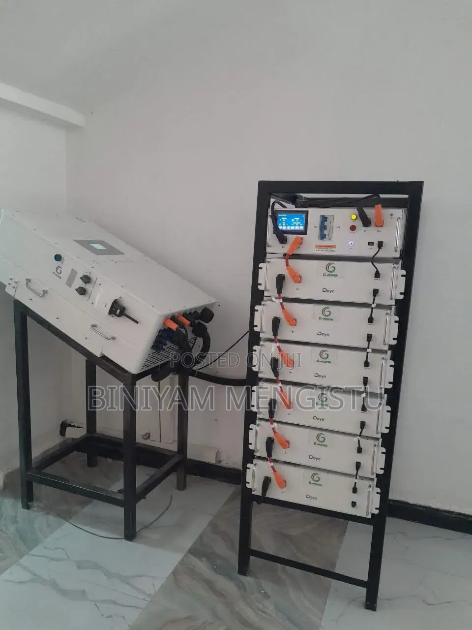 Solar , Hybrid Inverter and Lithium Ion Battery