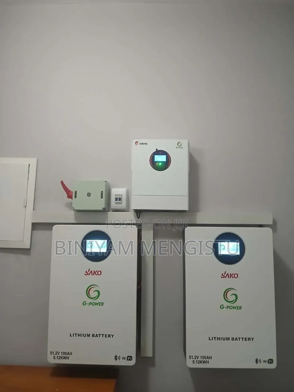 Solar , Hybrid Inverter and Lithium Ion Battery