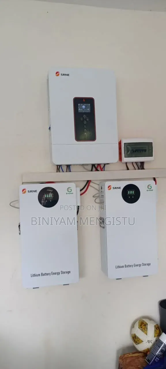 Solar , Hybrid Inverter and Lithium Ion Battery