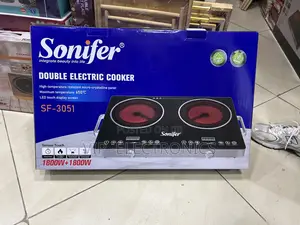 Sonifer Stove Double Electric Cooker 1800w