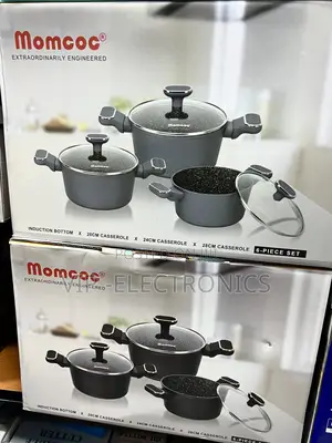 Momcoc 6-piece Induction Casserole Cookware