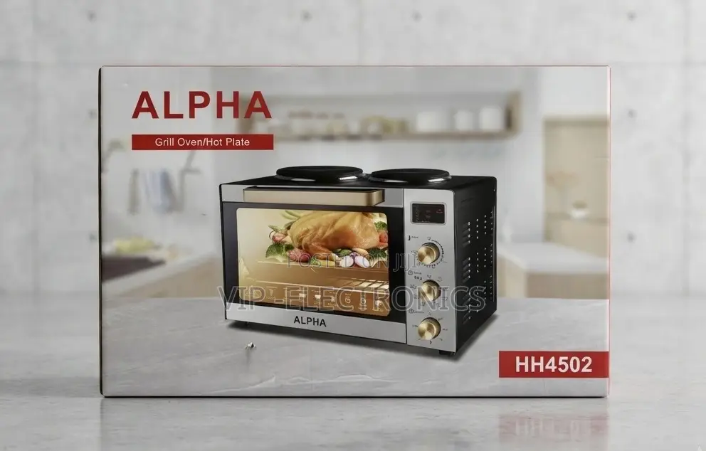 Alpha Oven Hot Plate – Multi-Function Electric Oven