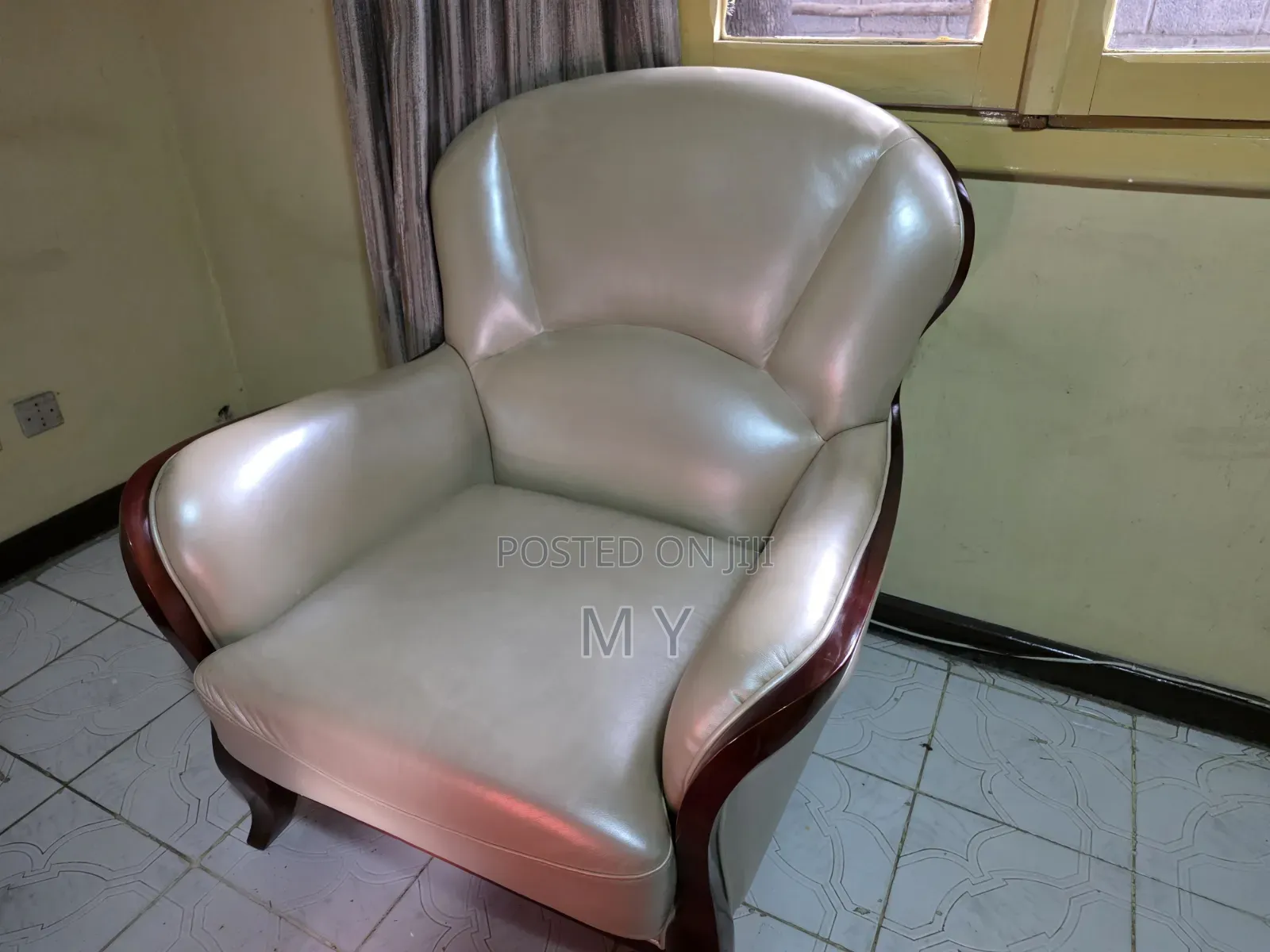 White Leather Sofa Set 1 2 3 Seater