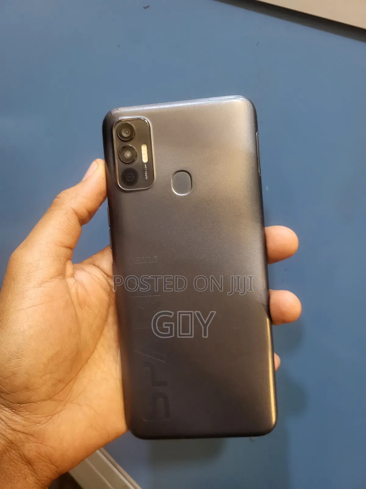 New Tecno Spark 7 64 GB Black