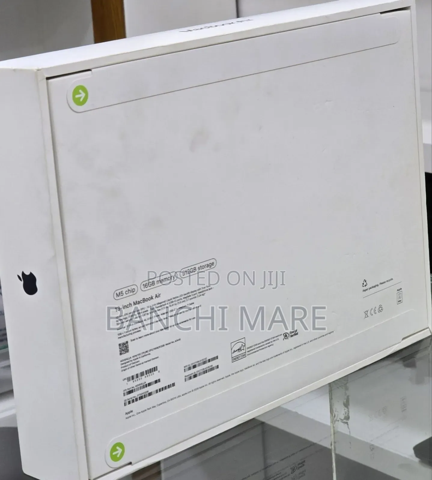 New Laptop Apple MacBook Air 2026 M5 16GB Apple M5 SSD 512GB