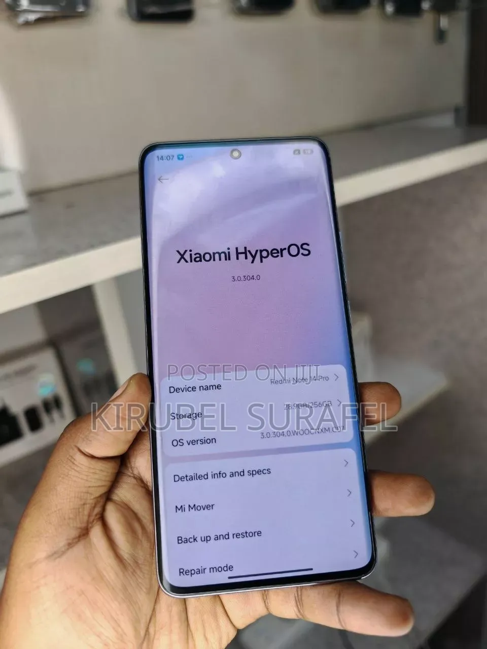 New Mobile Phone 256 GB White
