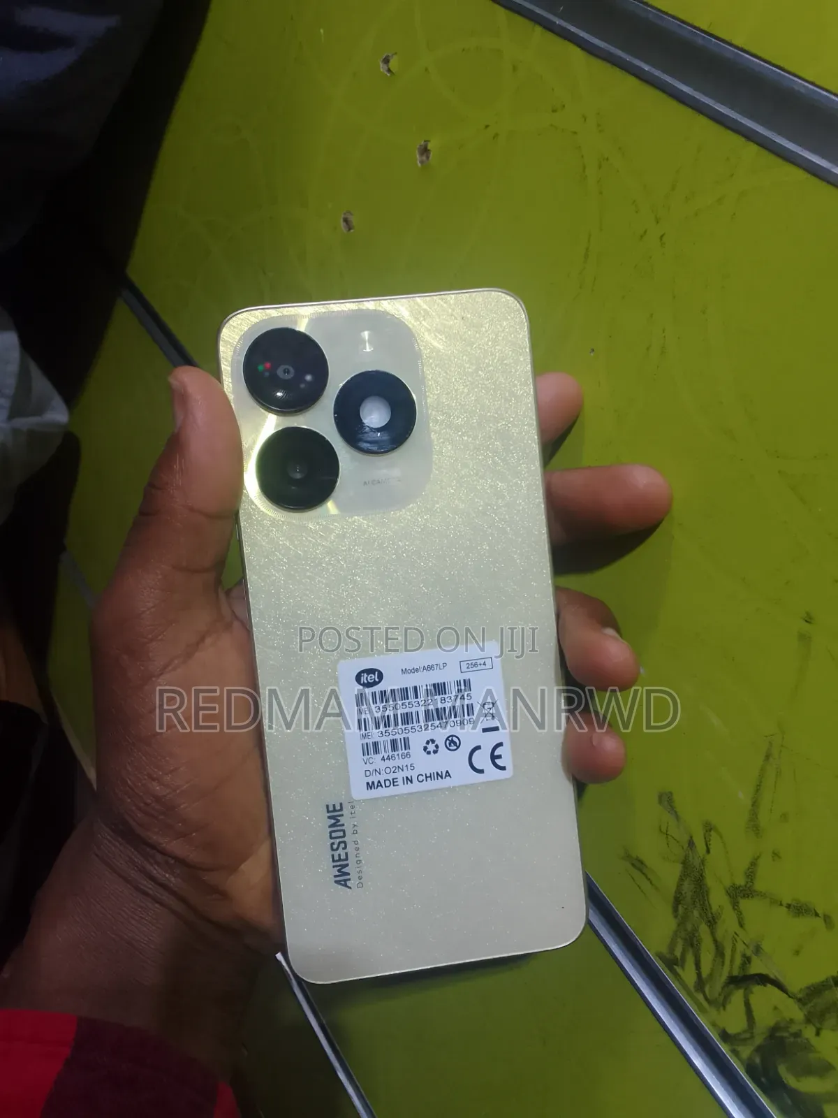New Itel A50 Lite 8 GB Gray