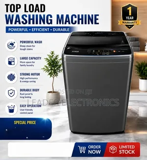 Garad Automatic Washing Machine 13kg Original – Smart Powerful Clean