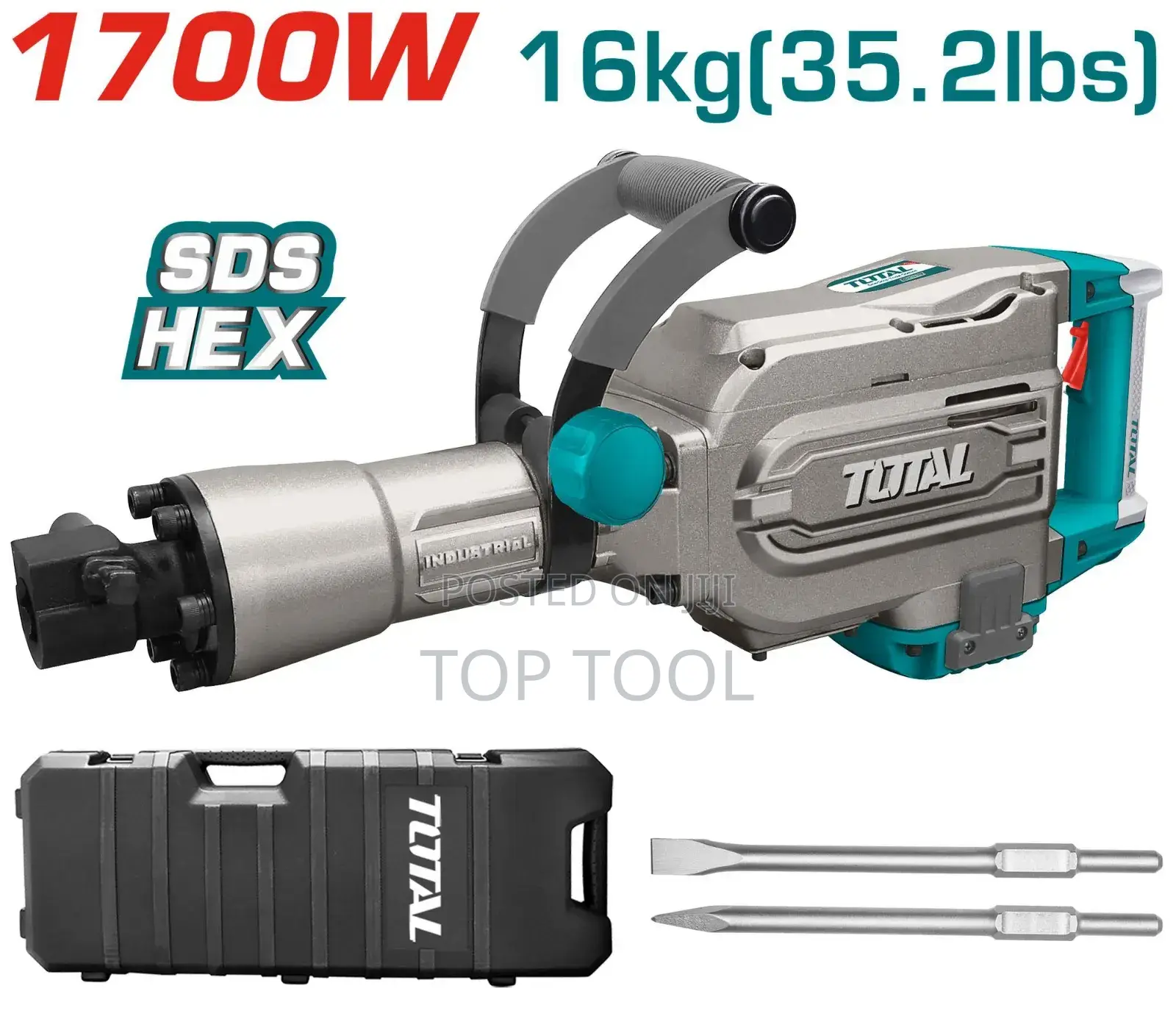,Total Brand 1700w Demolition Breaker,