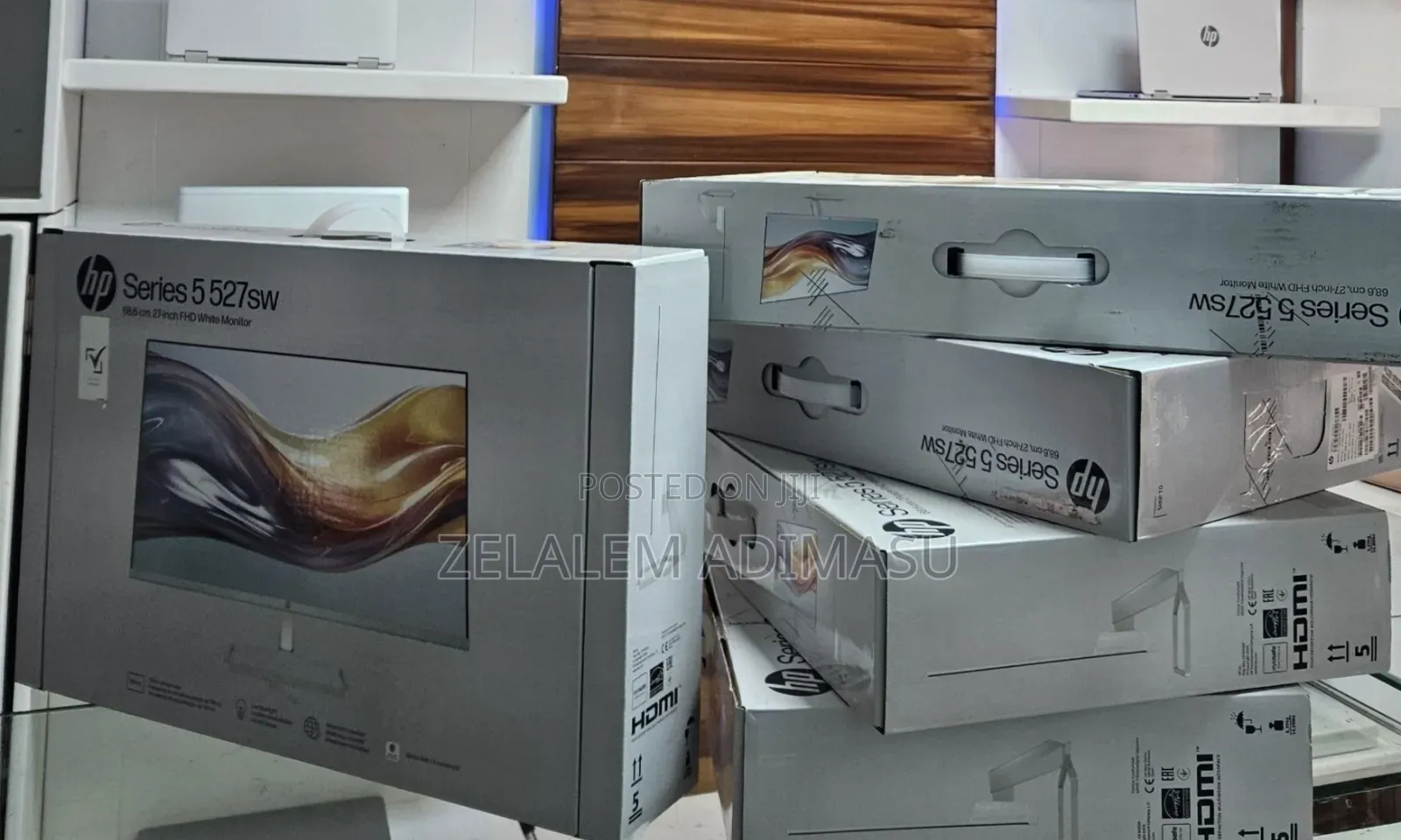 Brand New White Monitor Quantity Available Hp 24" Inch
