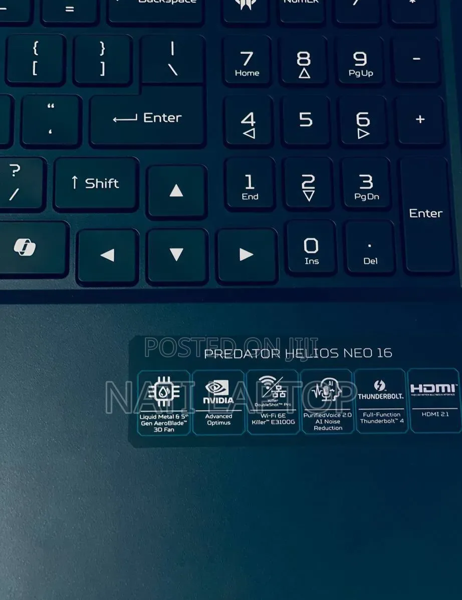 New Laptop Acer Predator Helios Neo 16 16GB Intel Core i9 SSD 1T