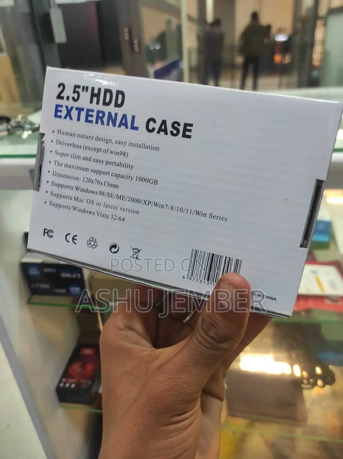 External Hard Drive Case: