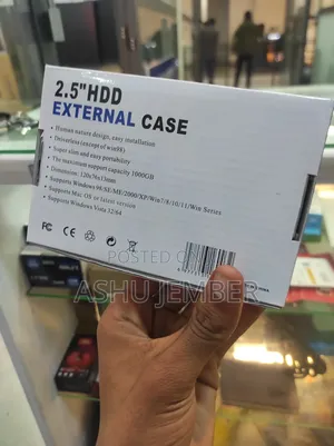External Hard Drive Case: