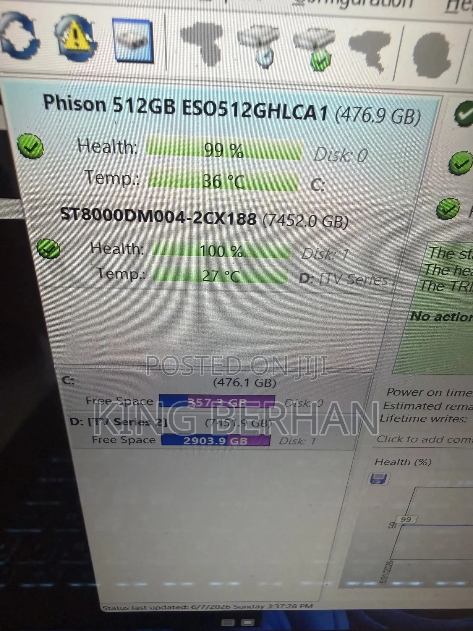 8 Tera HHD External