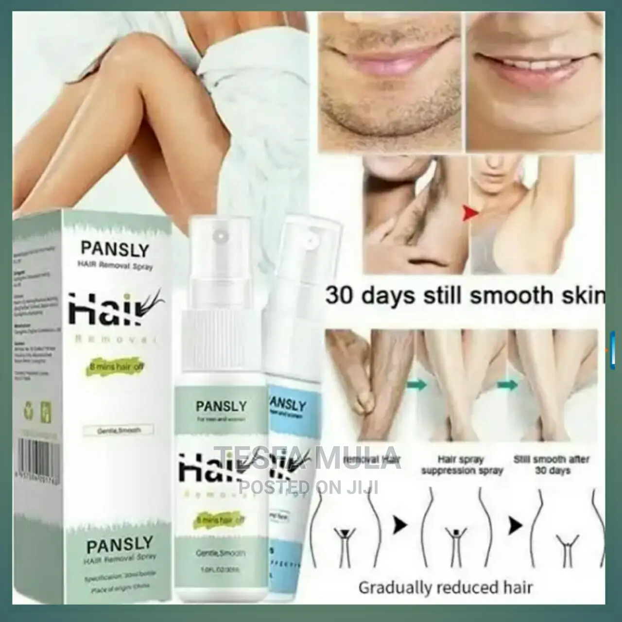 Pansly ፀጉር ማጥፊያ