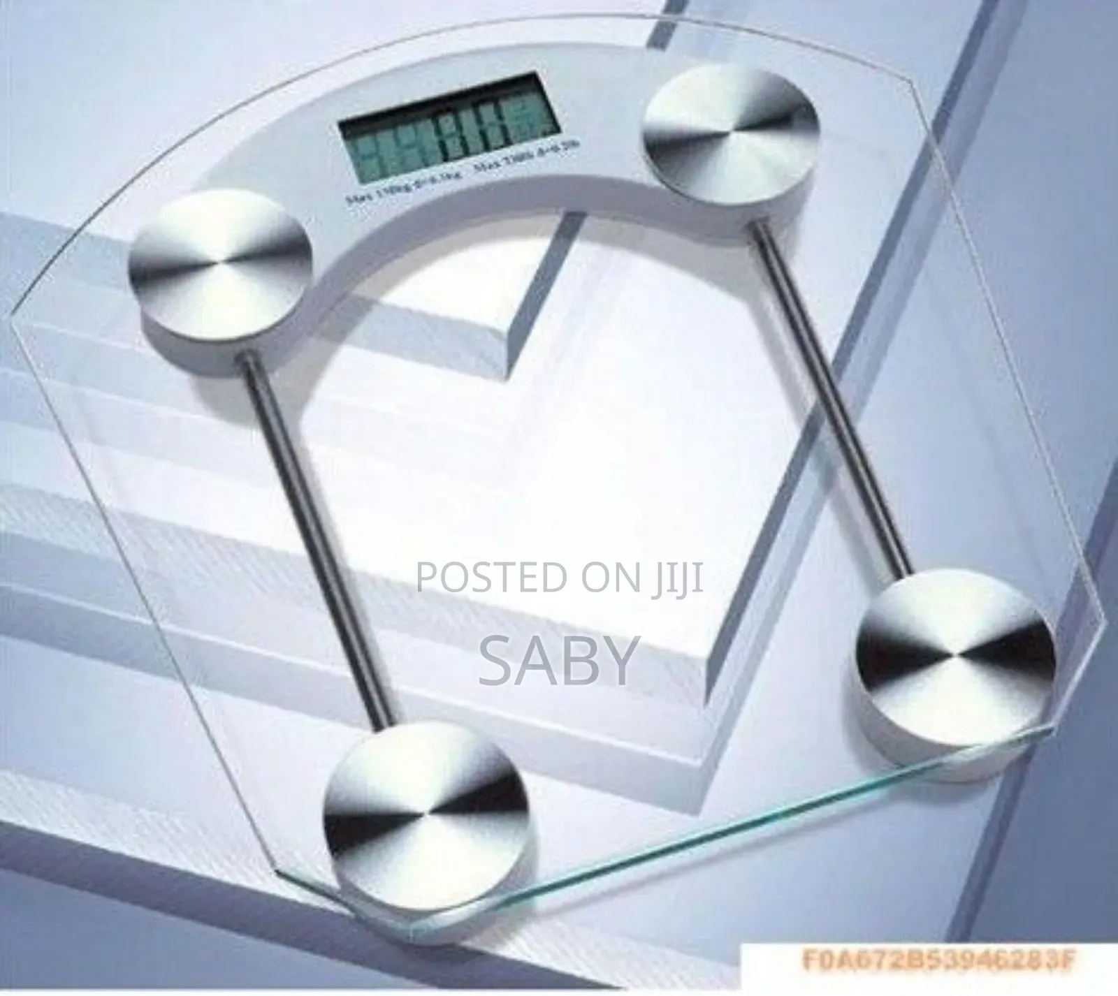 Digital Glass Electronic Personal Scale With 180kg Capacity