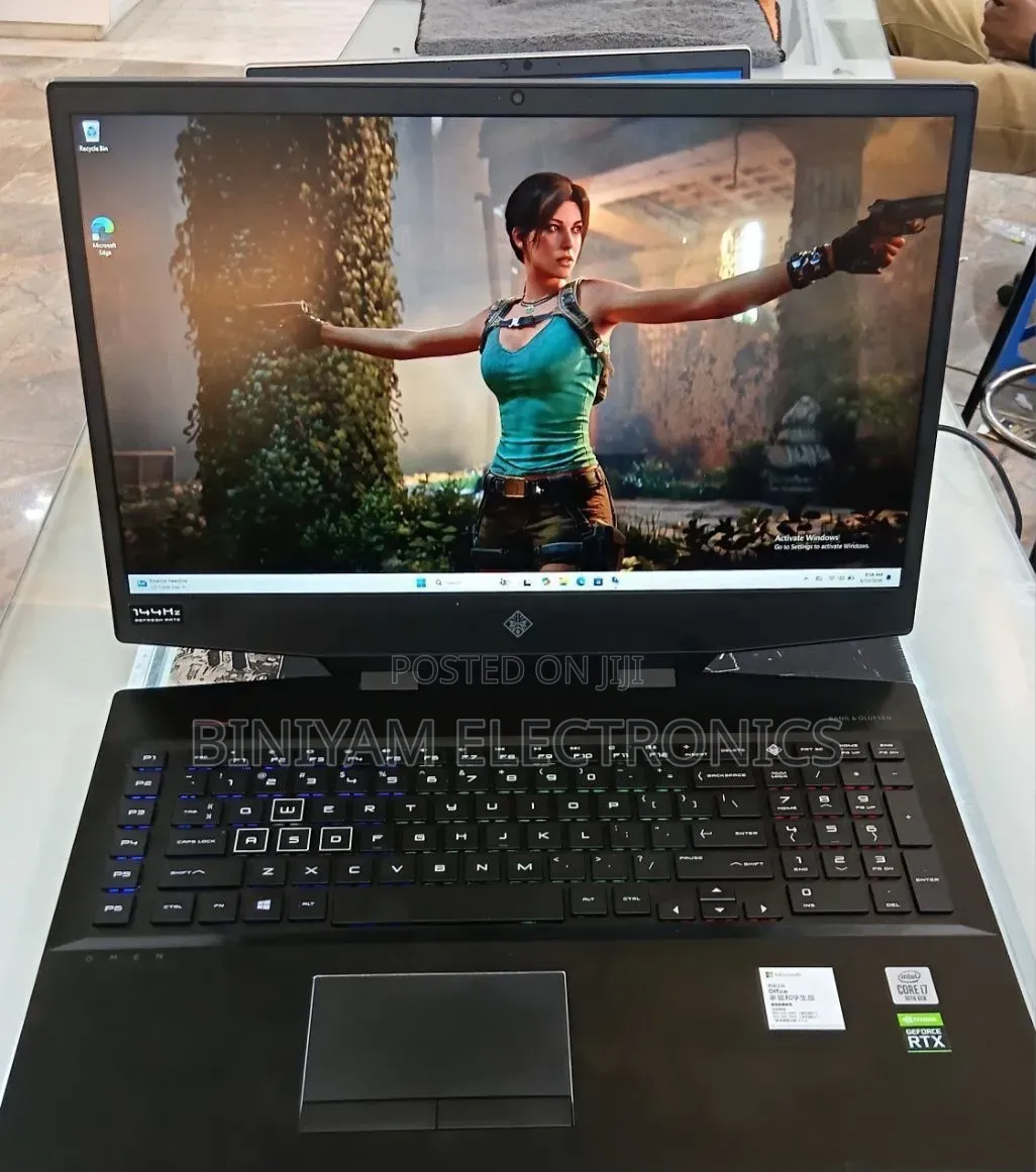New Laptop HP Omen 17 16GB Intel Core i7 SSD 512GB