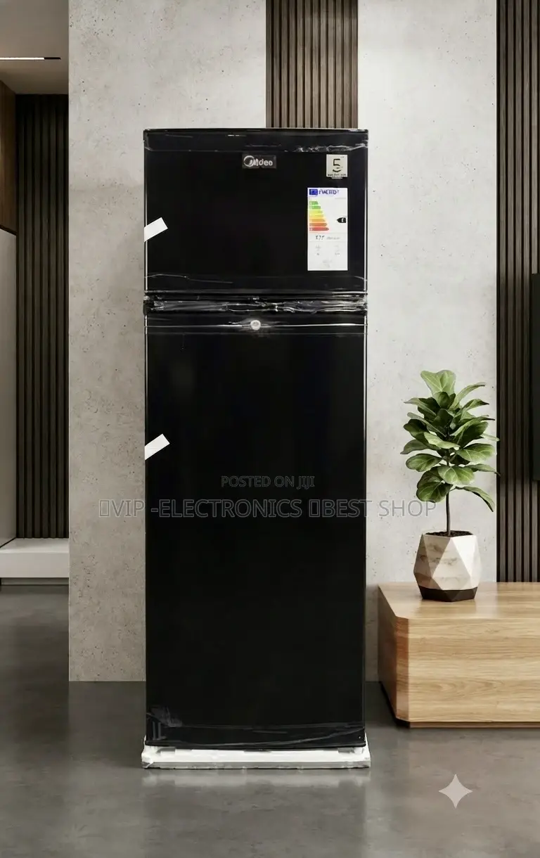 Midea Refrigerator 333 Freezer, Energy Saving, 5-Year Warranty)