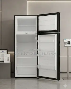 Midea Refrigerator 333 Freezer, Energy Saving, 5-Year Warranty)