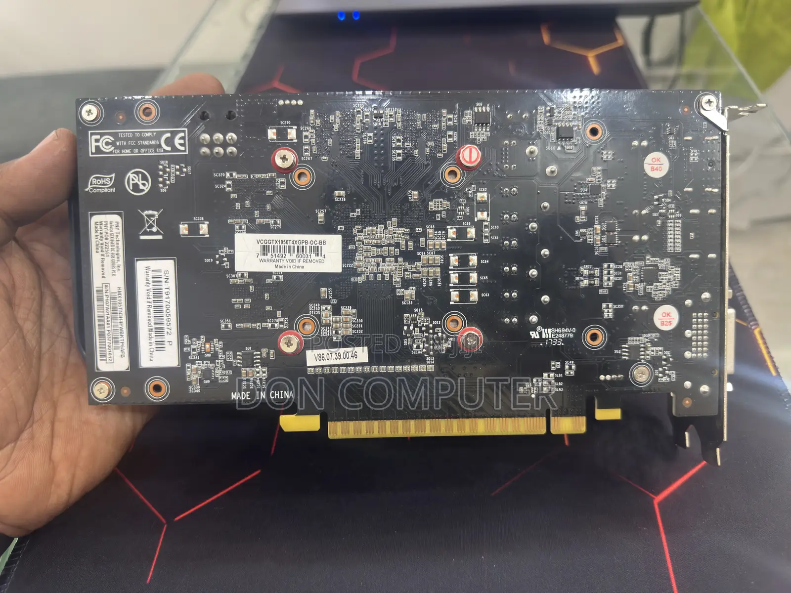 Pny Geforce Nvidia GTX 1050ti 4gb Graphics Card
