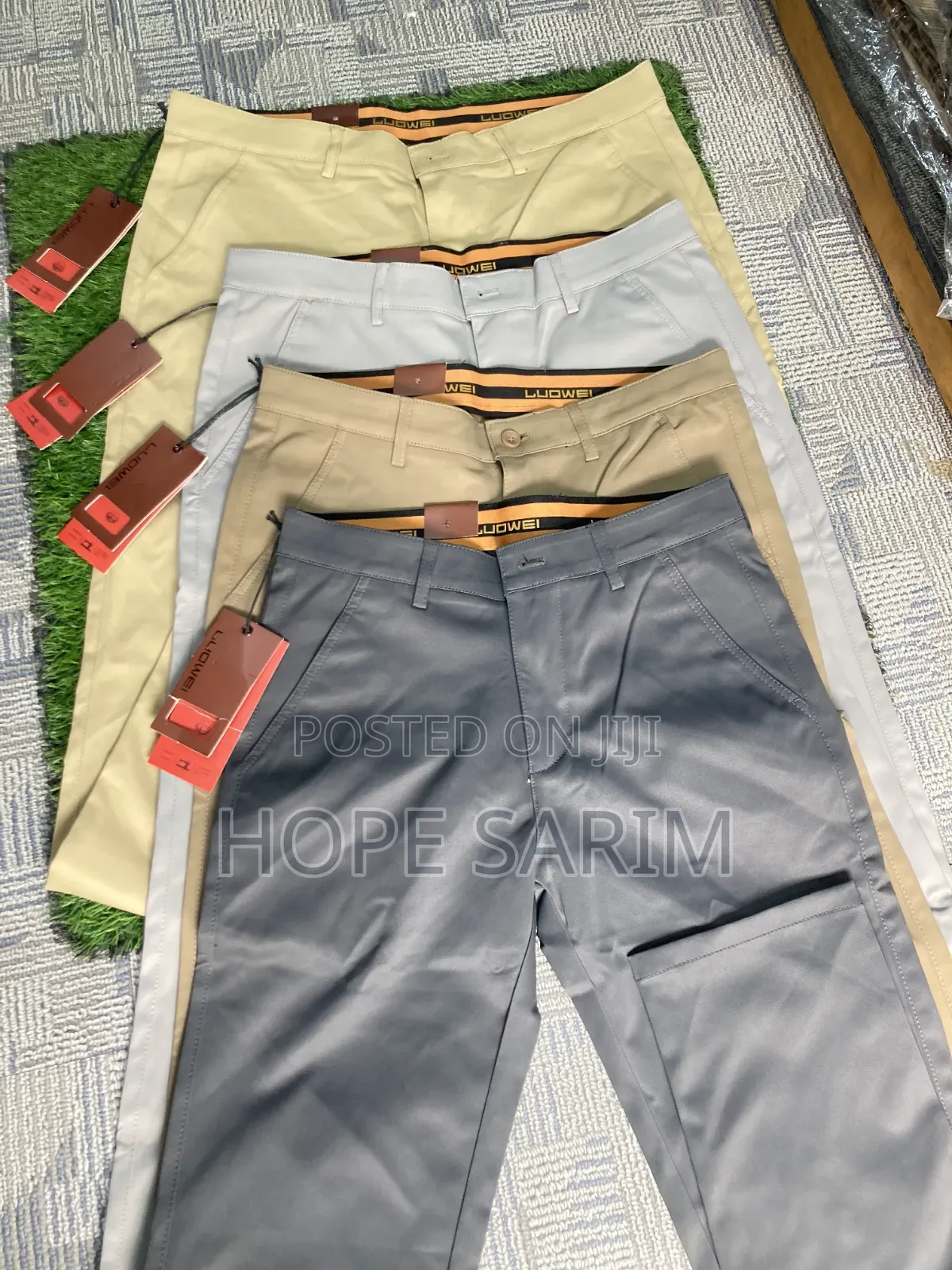 • Luowei Stretch Chinos: