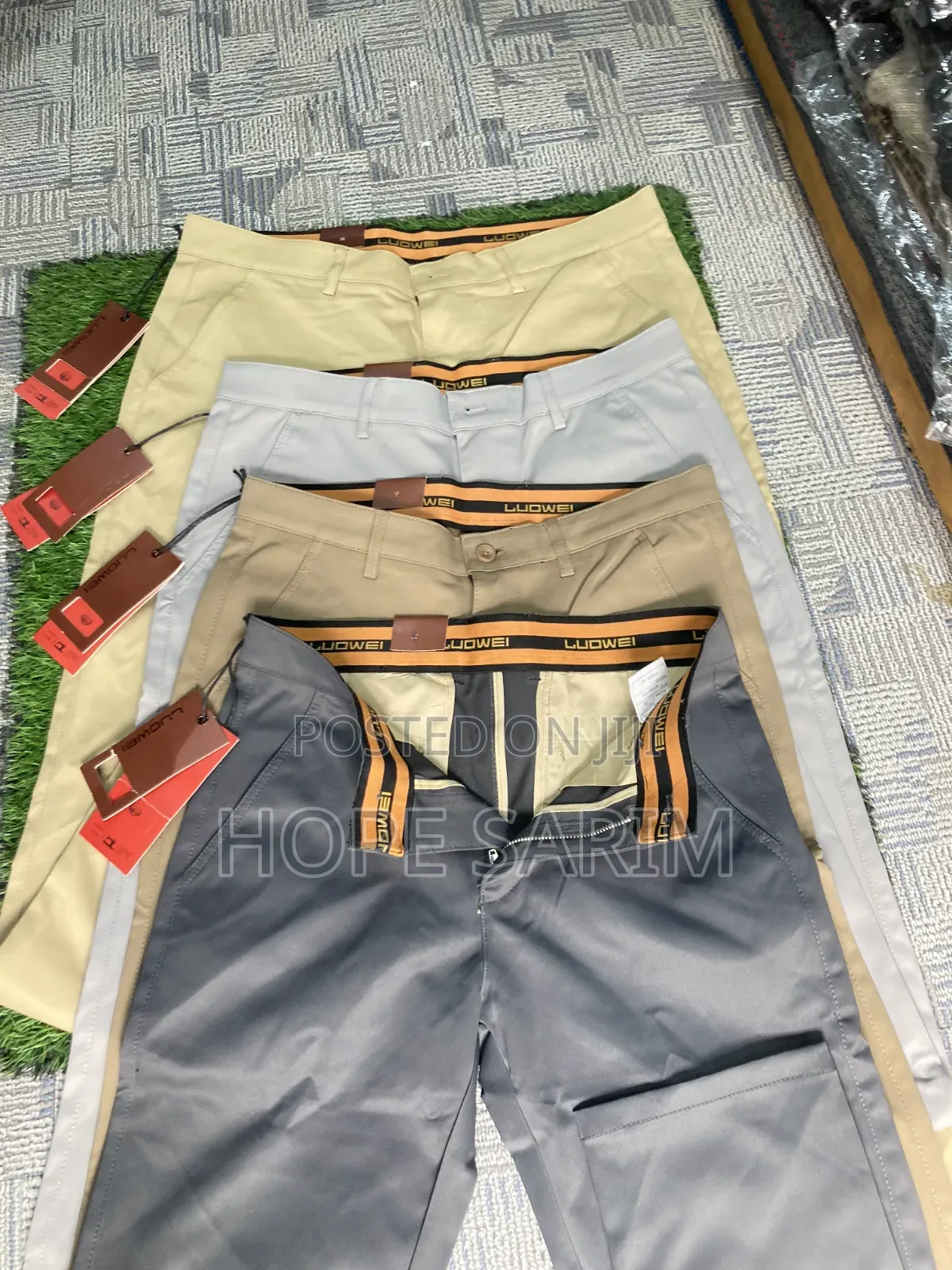 • Luowei Stretch Chinos: