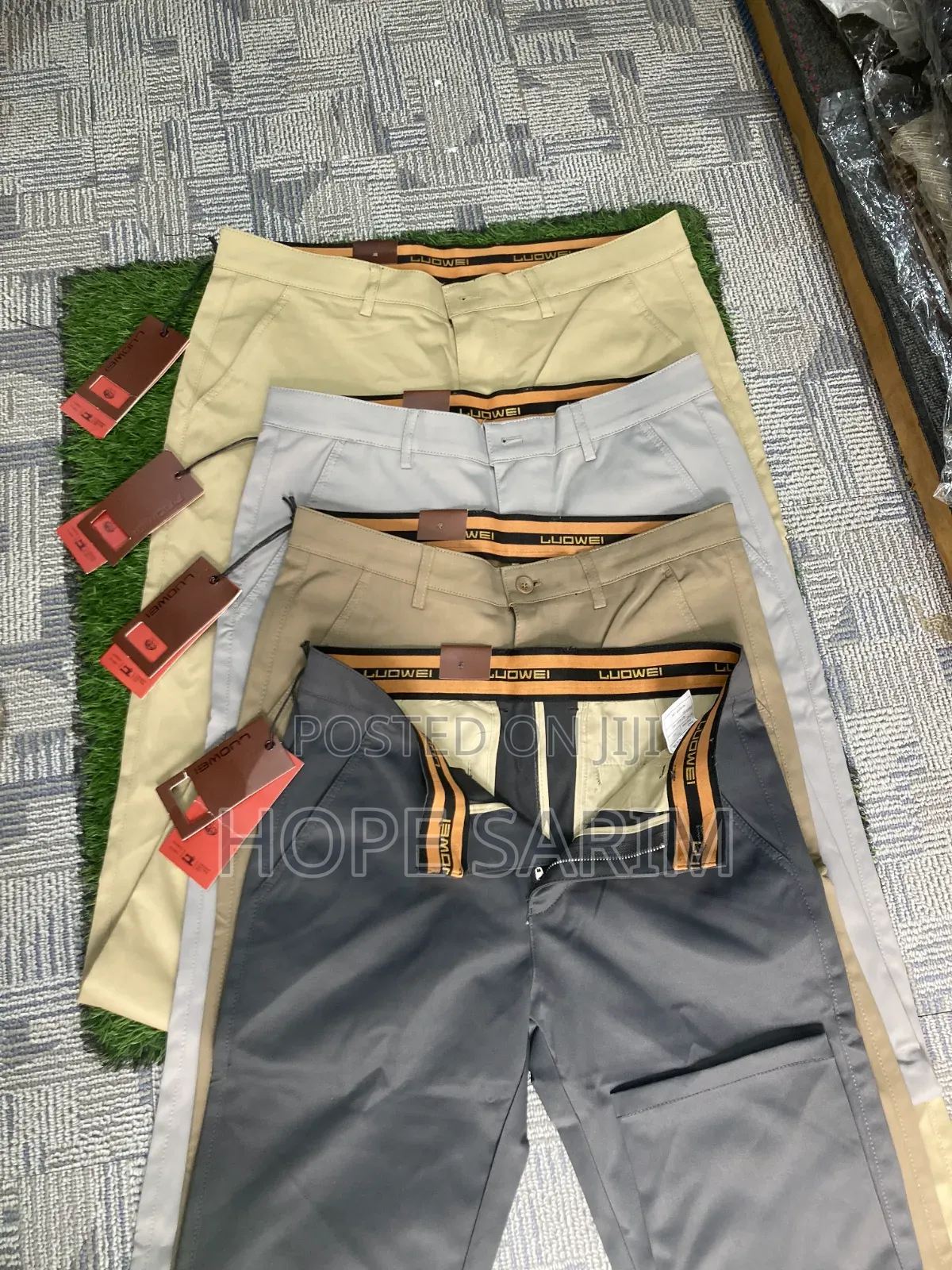 • Luowei Stretch Chinos: