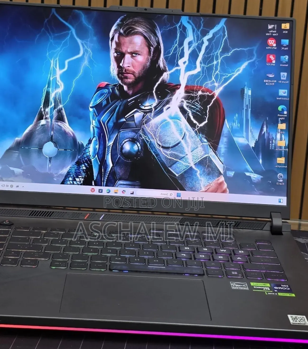 New Laptop Asus ROG Strix G16 G614 16GB Intel Core i9 SSD 1T