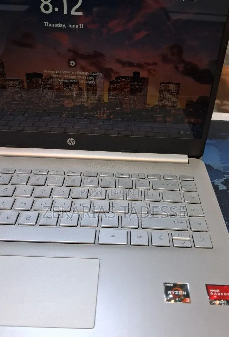 New Laptop HP Stream Notebook 8GB AMD Ryzen 3 SSD 256GB