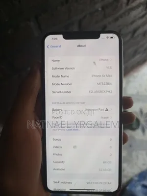 Apple iPhone XS Max 64 GB White