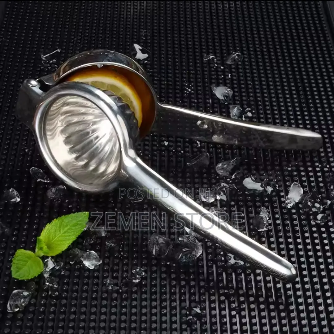 Stainless Steel Manual Lemon Squeezer - Hand Citrus Juicer